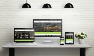 RS Desk Mockup Scene Creator