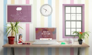RS Desk Mockup Scene Creator