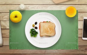 Breakfast Mockup Scene Creator