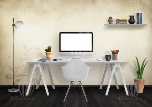 Office Poster Interior Scene Creator