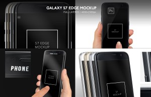 Samsung Galaxy S7 Edge mockup