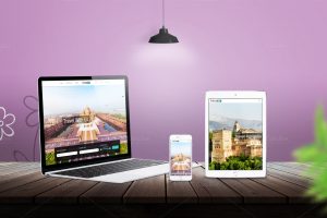 MacBook, iPhone and iPad Mockup Responsive
