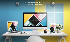 Responsive Mockup Scene Creator