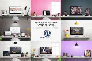 Responsive Mockup Scene Creator