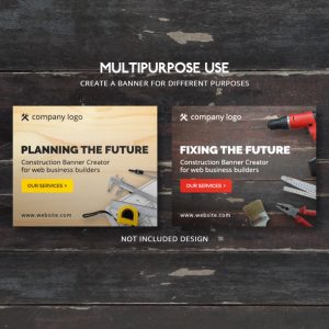Construction Banner Creator
