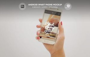 Android Smart Phone Mockup