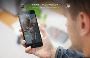iPhone 7 Plus Mockup