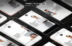 iPhone 7 Plus Mockup