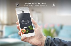 iPhone 7 Plus Mockup