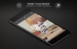 iPhone 7 Plus Mockup