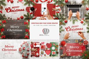 Christmas New Year Scene Creator