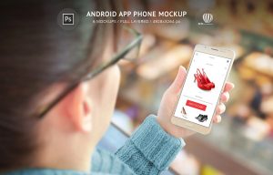 Android Phone App Mockup