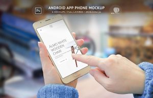 Android Phone App Mockup