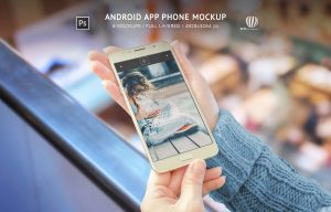 Android Phone App Mockup
