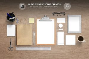 Creative Desk Scene Creator