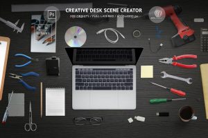 Creative Desk Scene Creator