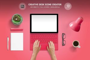 Creative Desk Scene Creator