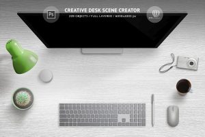 Creative Desk Scene Creator