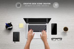 Creative Desk Scene Creator