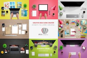 Creative Desk Scene Creator