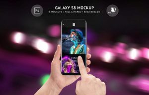 Samsung Galaxy S8 mockup