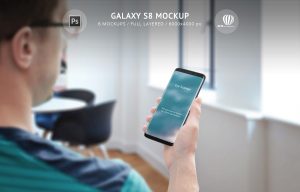 Samsung Galaxy S8 mockup
