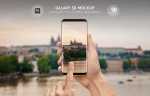 Samsung Galaxy S8 mockup