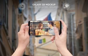 Samsung Galaxy S8 mockup
