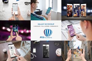 Samsung Galaxy S8 mockup