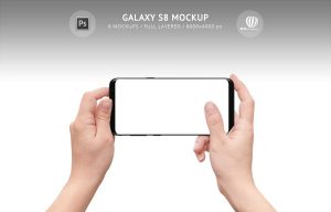 Samsung Galaxy S8 mockup