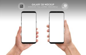 Samsung Galaxy S8 mockup