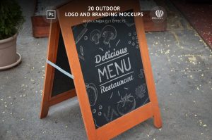 20 Outdoor Logo and Branding Mockups