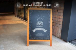 20 Outdoor Logo and Branding Mockups