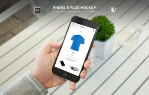 iPhone 8 Plus Mockup
