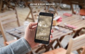 iPhone 8 Plus Mockup