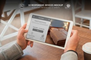 10 Responsive Devices Mockup