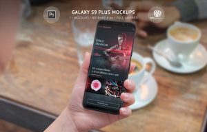 Samsung Galaxy S9 Plus Mockups