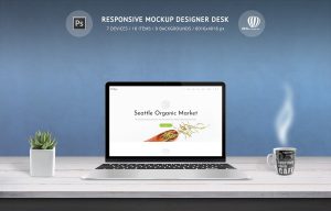 Responsive Mockup Designer Desk