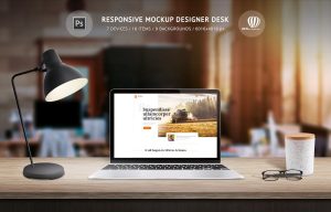 Responsive Mockup Designer Desk