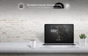 Responsive Mockup Designer Desk
