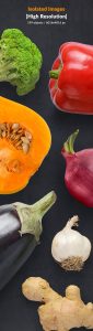 Vegetables HQ Scene Creator