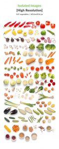 Vegetables HQ Scene Creator
