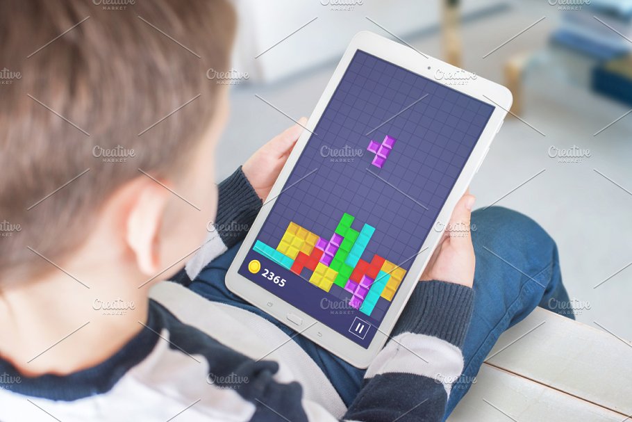 Kid Play 10 Phone And Tablet Mockups Graphic