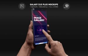Galaxy S10 Plus Mockups