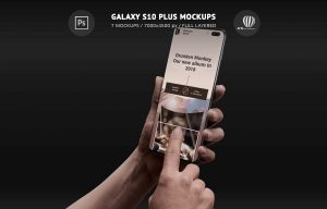 Galaxy S10 Plus Mockups