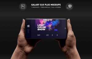 Galaxy S10 Plus Mockups