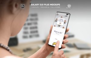 Galaxy S10 Plus Mockups