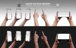 Galaxy S10 Plus Mockups