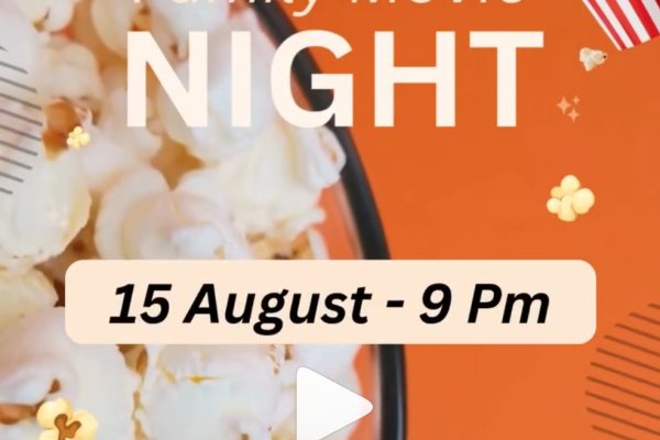 Family Movie Night – Cinematic Social Media Reel